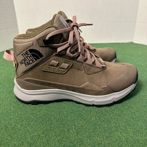The North Face Cragstone Leather Waterproof Hiking Boots Shoes NEW • Women’s 6 - Picture 4 of 8